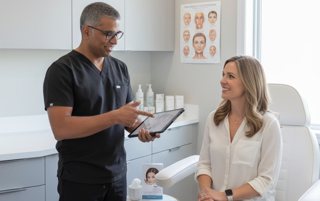 Patient journey in medical aesthetics